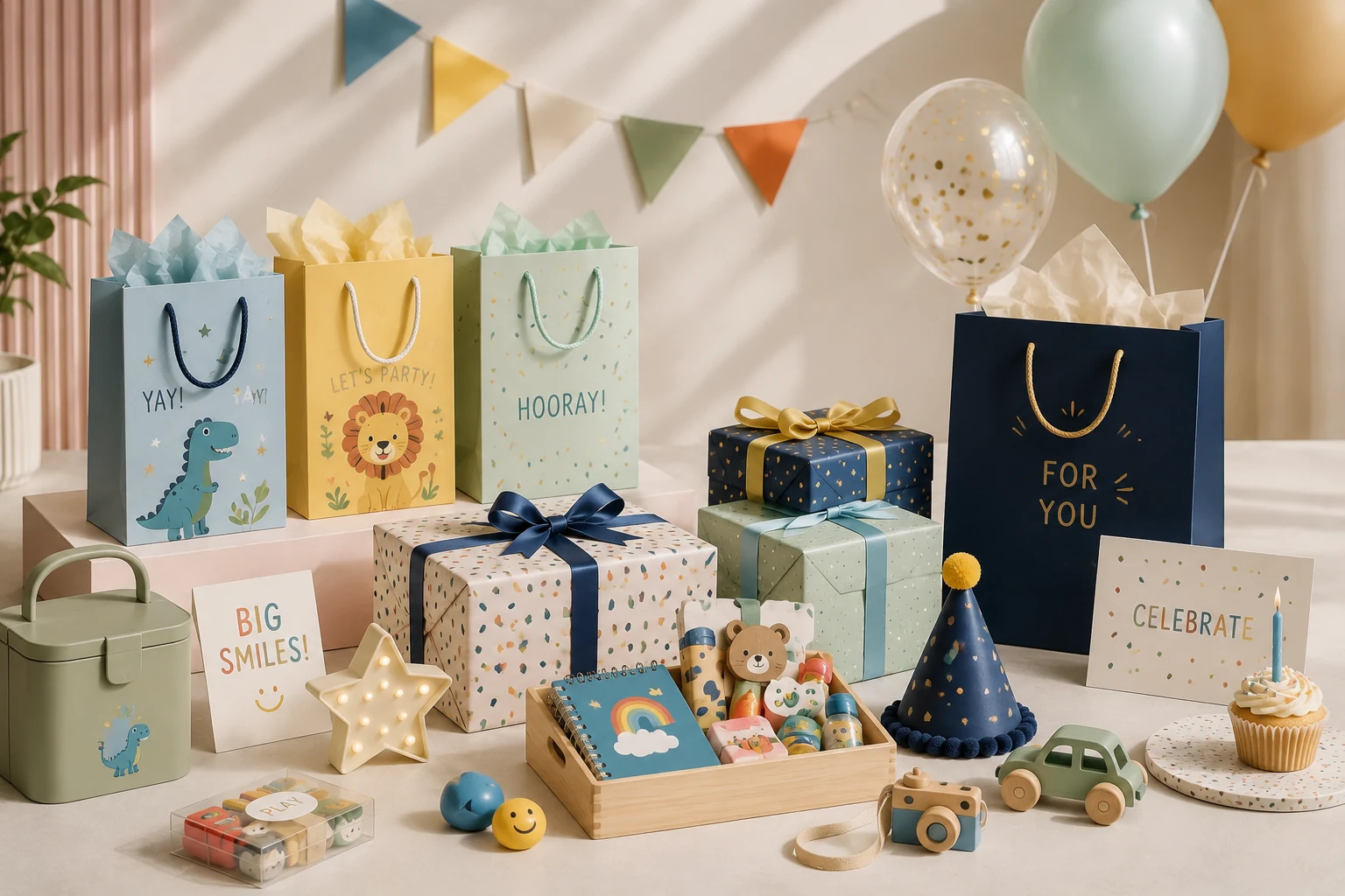 Return gifts and party favours for kids