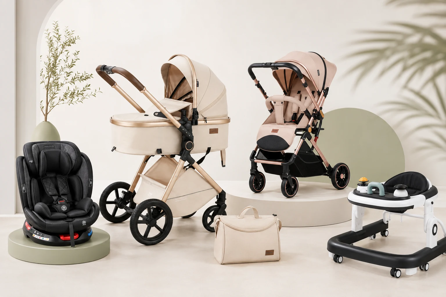 Baby and travel at Characters Zone