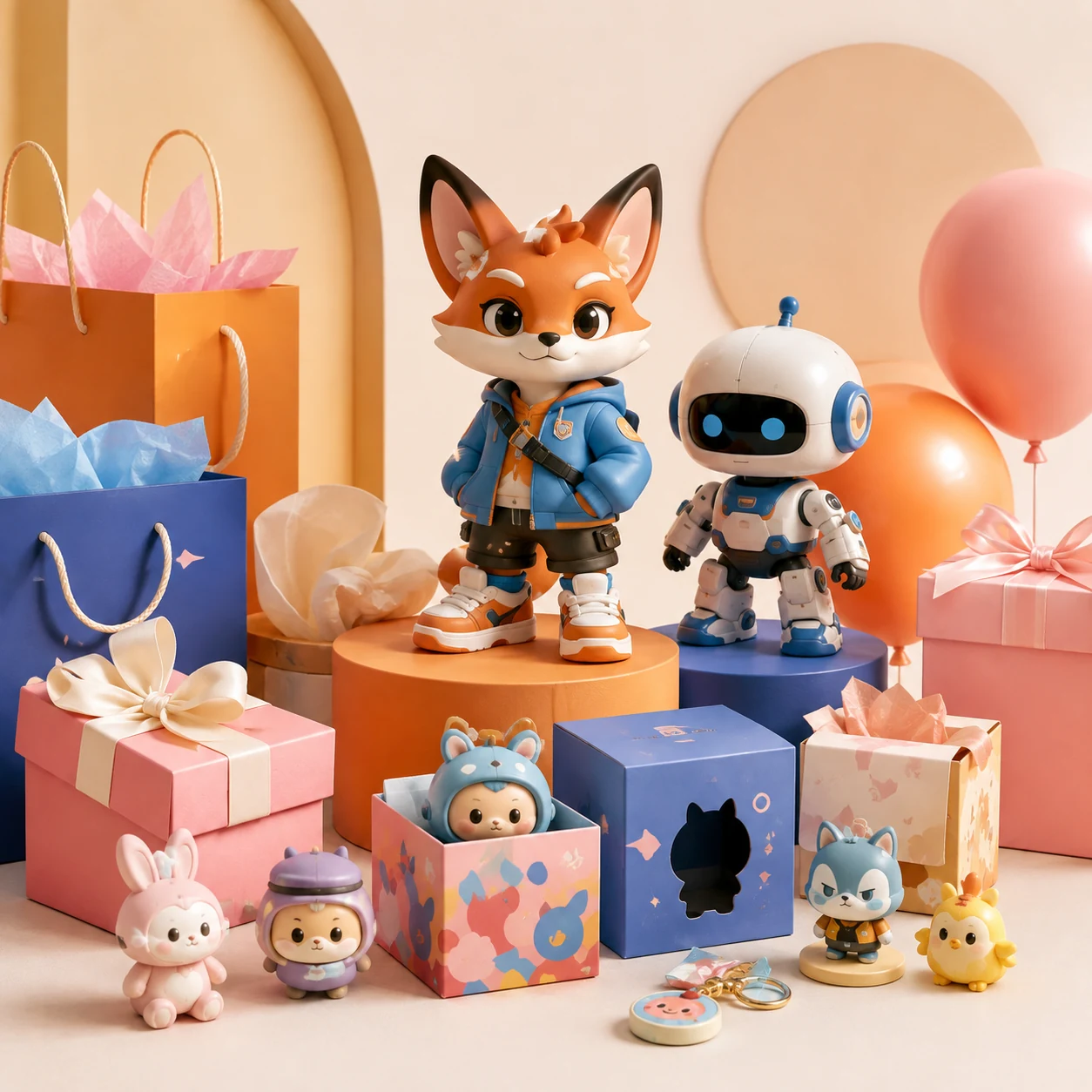 Characters and collectibles